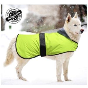 Cold weather water proof dog jacket
